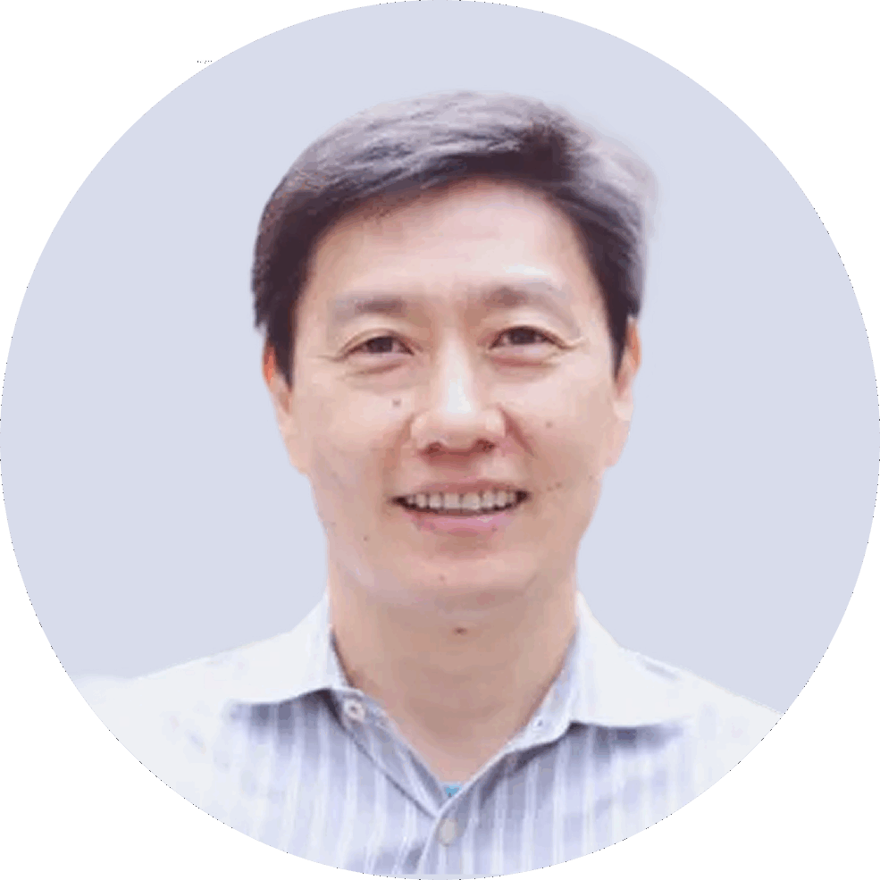 Charlie Colorblocked Headshot