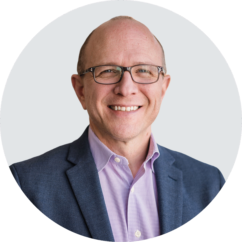 Joel - Colorblocked Headshot